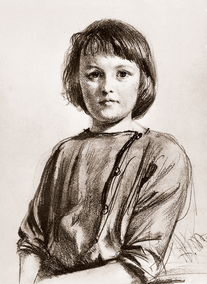  Adolpyh Von Menzel —— 勃恩哈格的肖像